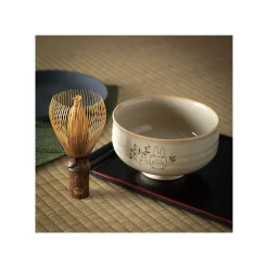Maison Ghibli Akahada-Yaki Matcha Tea Bowl & Whisk - My Neighbor Totoro Clearance