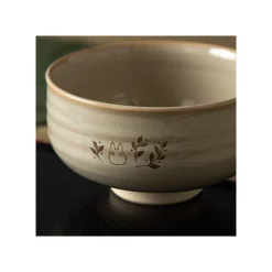 Maison Ghibli Akahada-Yaki Matcha Tea Bowl & Whisk - My Neighbor Totoro Clearance