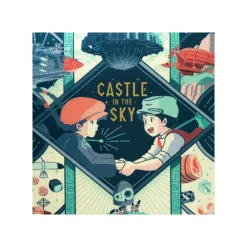 Maison Ghibli Art Deco Clear Folder A4 - Castle In The Sky