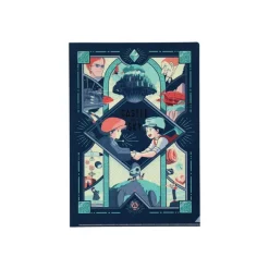Maison Ghibli Art Deco Clear Folder A4 - Castle In The Sky