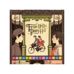Maison Ghibli Art Deco Clear Folder A4 - From Up On Poppy Hill Hot