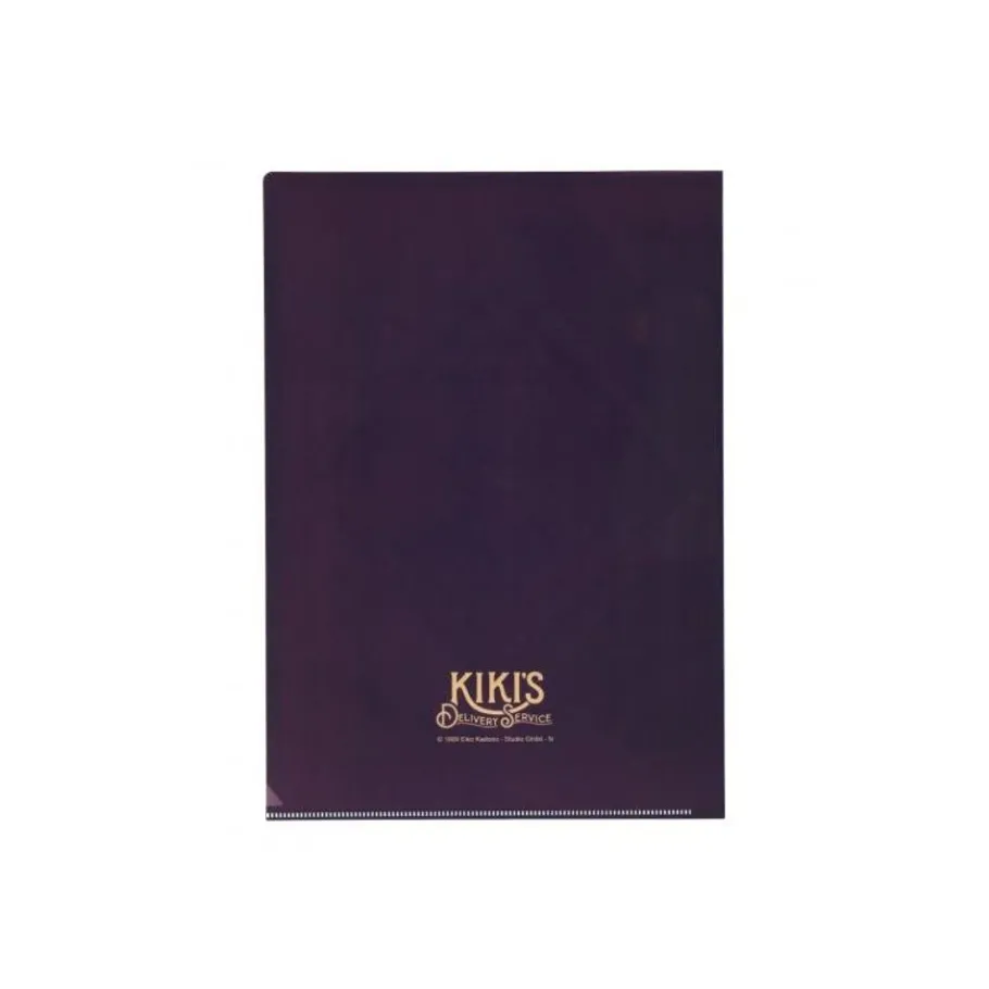 Maison Ghibli Art Deco Clear Folder A4 - Kiki'S Delivery Service Online