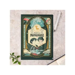Maison Ghibli Art Deco Clear Folder A4 - Princess Mononoke Discount