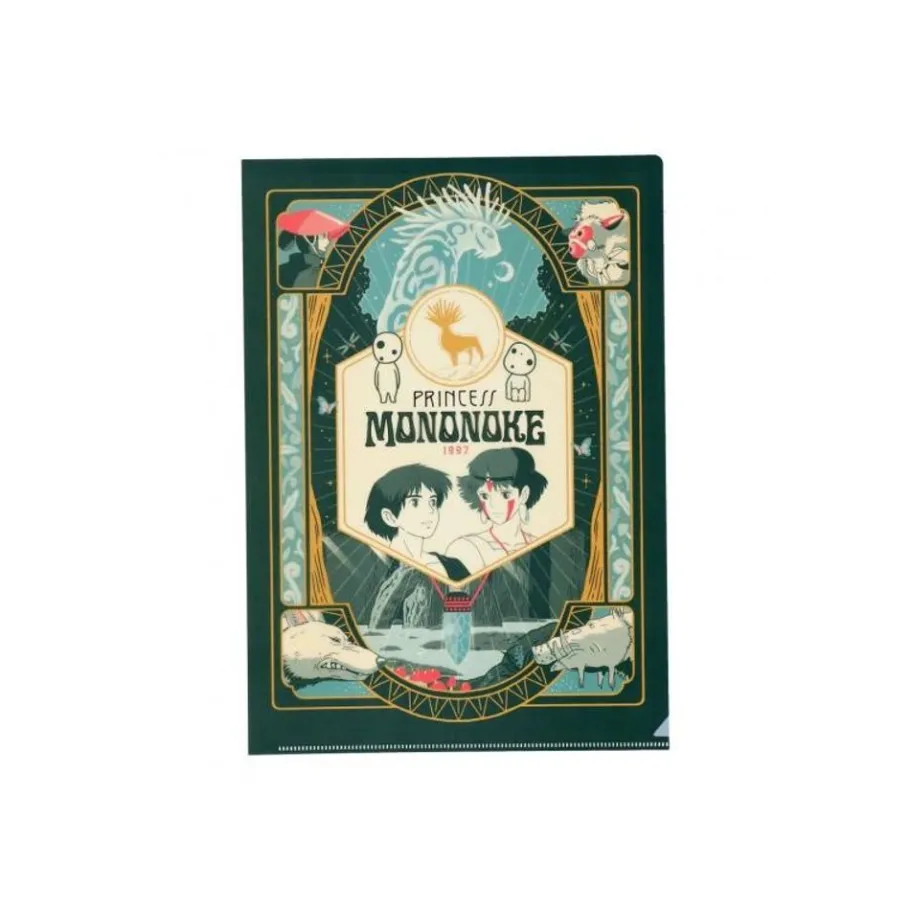 Maison Ghibli Art Deco Clear Folder A4 - Princess Mononoke Discount