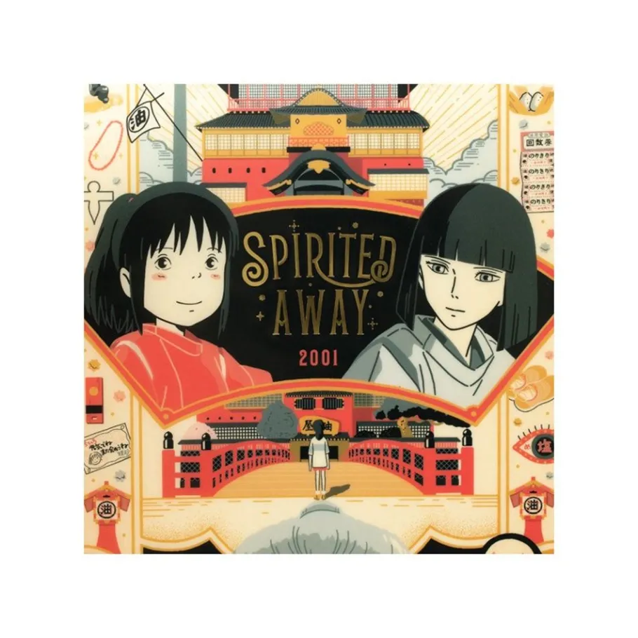 Maison Ghibli Art Deco Clear Folder A4 - Spirited Away Outlet
