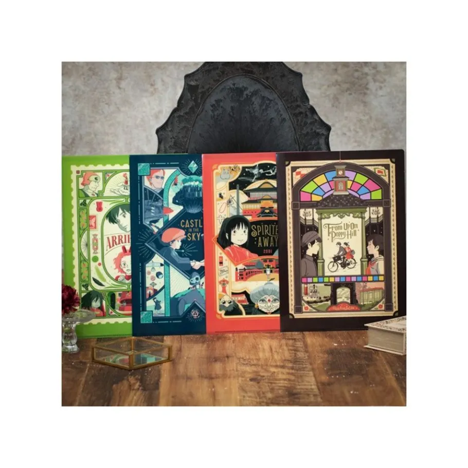 Maison Ghibli Art Deco Clear Folder A4 - Spirited Away Outlet