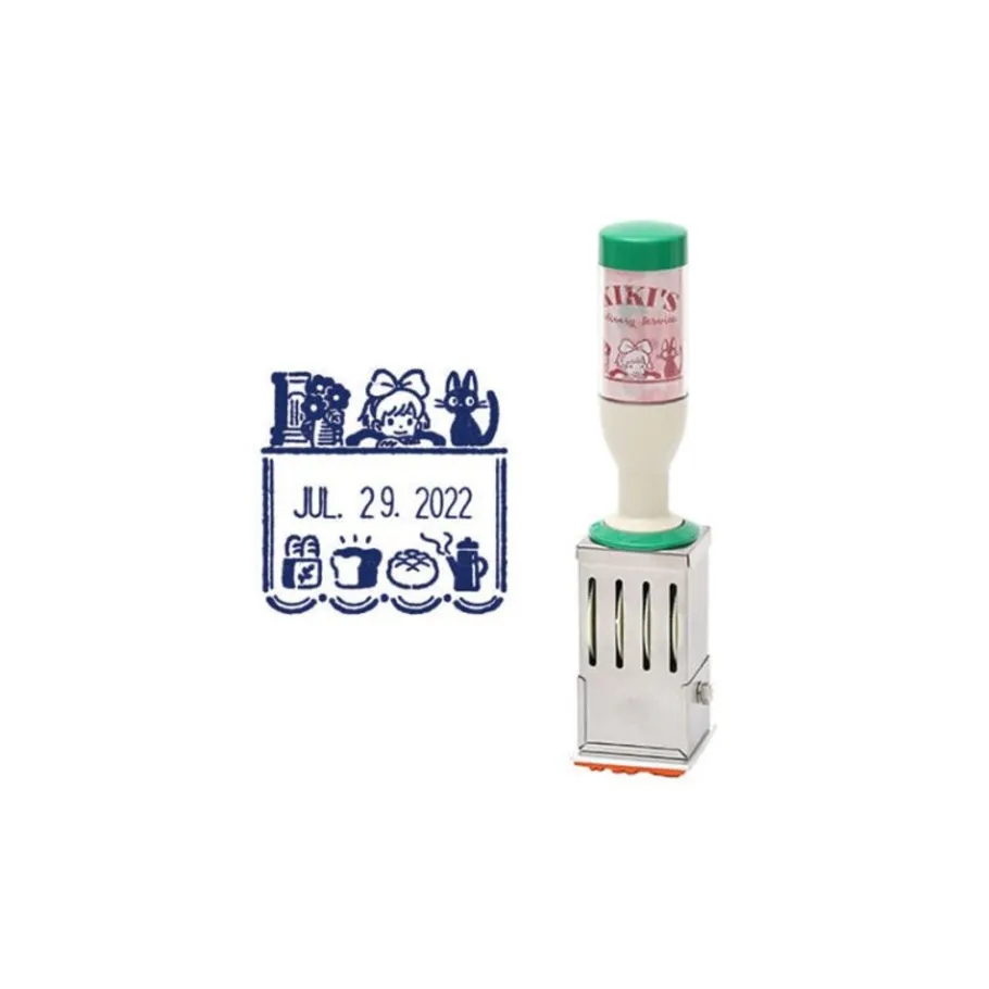 Maison Ghibli Art Deco Date Stamp - Kiki'S Delivery Service Outlet