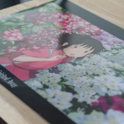 Maison Ghibli A4 Size Clear Folder Among The Flower - Sprited Away Hot