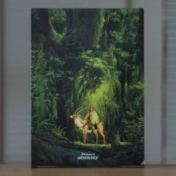 Maison Ghibli A4 Size Clear Folder Ashitaka In The Woods - Princesse Mononoke Hot
