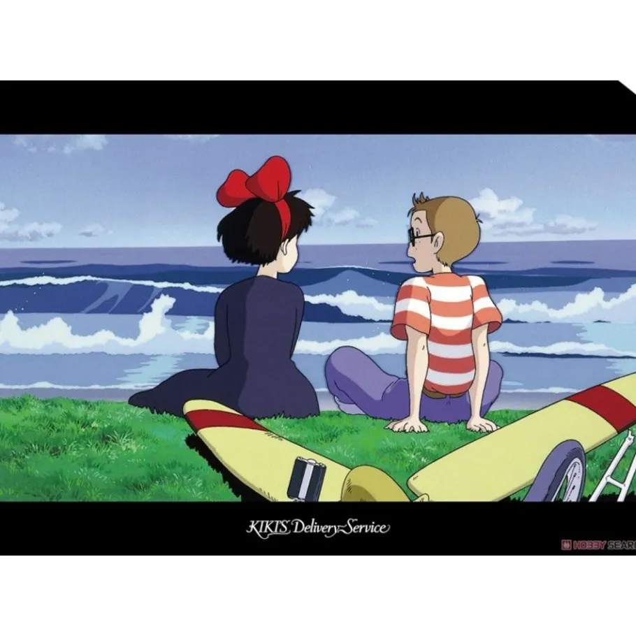 Maison Ghibli A4 Size Clear Folder Kiki & Tombo By The Sea - Kiki'S Delivery Servic New