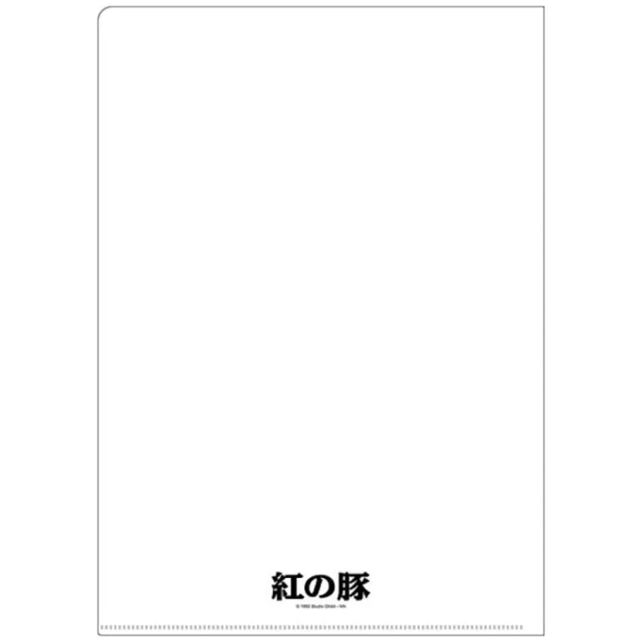 Maison Ghibli A4 Size Clear Folder Movie Poster - Porco Rosso New