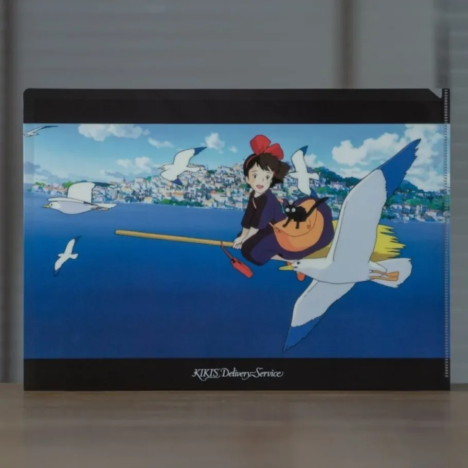 Maison Ghibli A4 Size Clear Folder On The Sea - Kiki'S Delivery Service