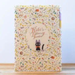 Maison Ghibli A4 Size Clear With 3 Flaps Flowers - Kiki'S Delivery Service Best