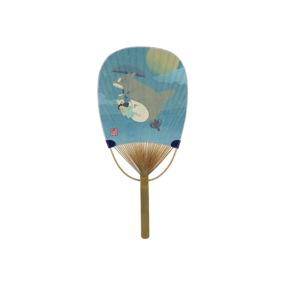 Maison Ghibli Bamboo Fan Flying Totoro - My Neighbor Totoro New
