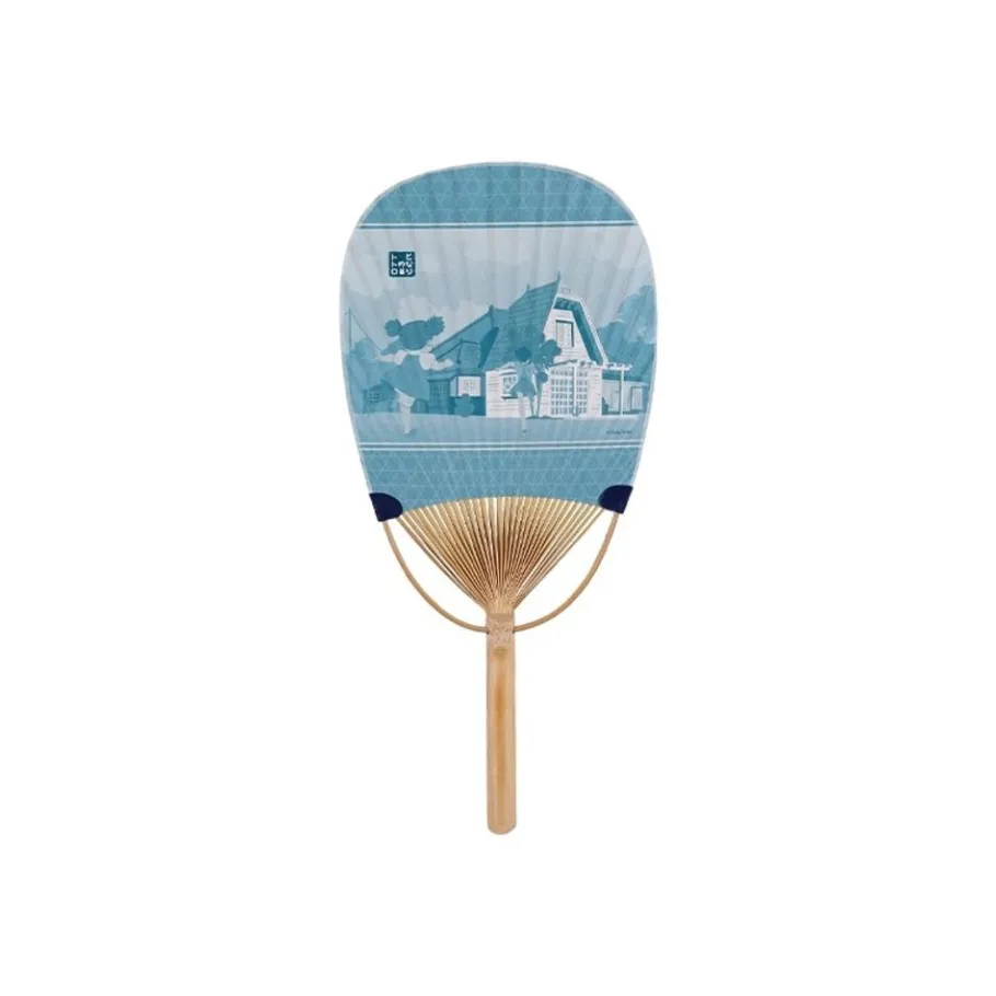 Maison Ghibli Bamboo Fan Flying Totoro - My Neighbor Totoro New