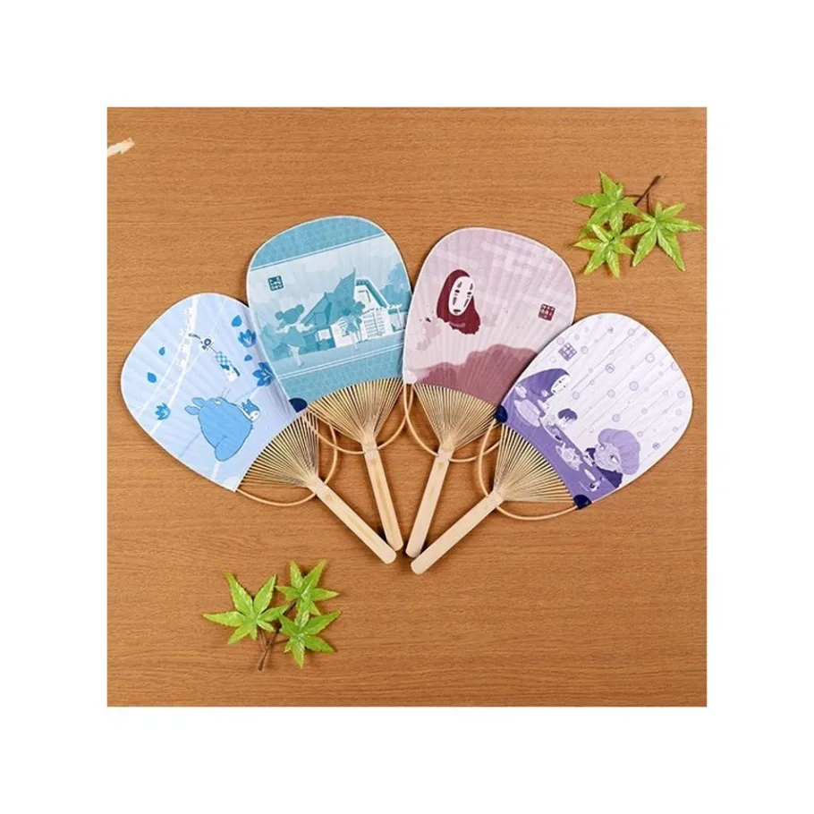 Maison Ghibli Bamboo Fan Flying Totoro - My Neighbor Totoro New