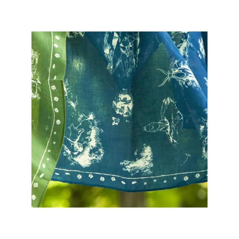 Maison Ghibli Bandana Blue Living Together - Princess Mononoke Hot