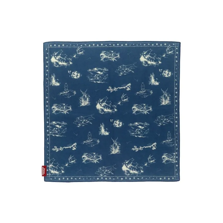 Maison Ghibli Bandana Blue Living Together - Princess Mononoke Hot