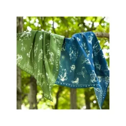 Maison Ghibli Bandana Green Living Together - Princess Mononoke New
