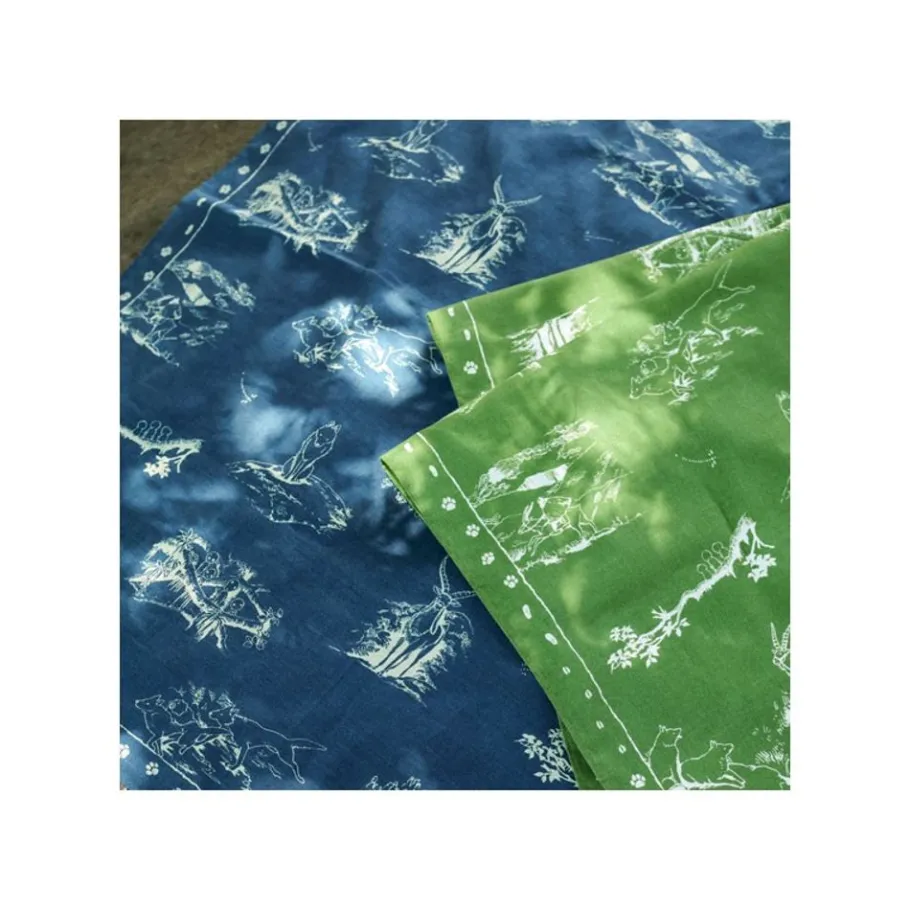 Maison Ghibli Bandana Green Living Together - Princess Mononoke New