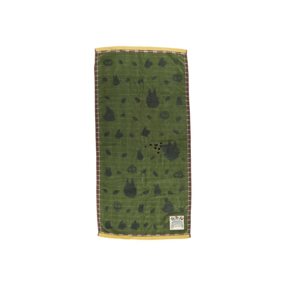Maison Ghibli Bath Towel Autumn Green 60X120 Cm - My Neighbor Totoro