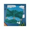 Maison Ghibli Bath Towel Under The Moon 60 X 120 Cm - My Neighbor Totoro Sale