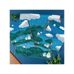 Maison Ghibli Bath Towel Under The Moon 60 X 120 Cm - My Neighbor Totoro Sale