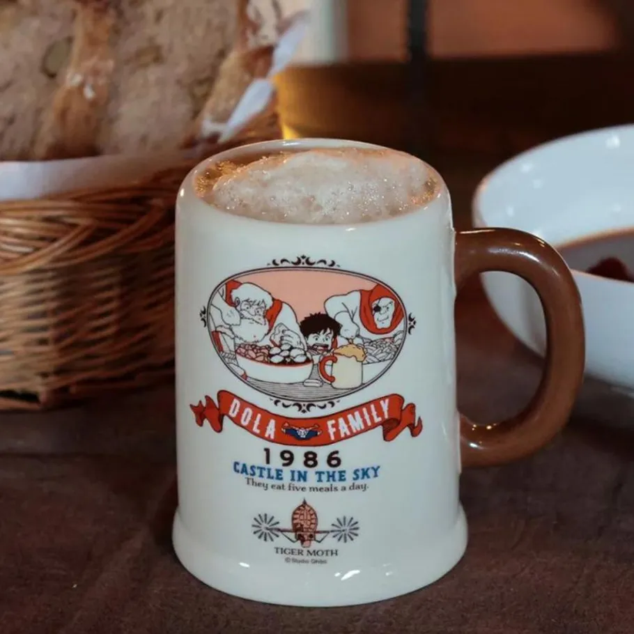 Maison Ghibli Beer Mug Dola'S Family - Castle In The Sky New