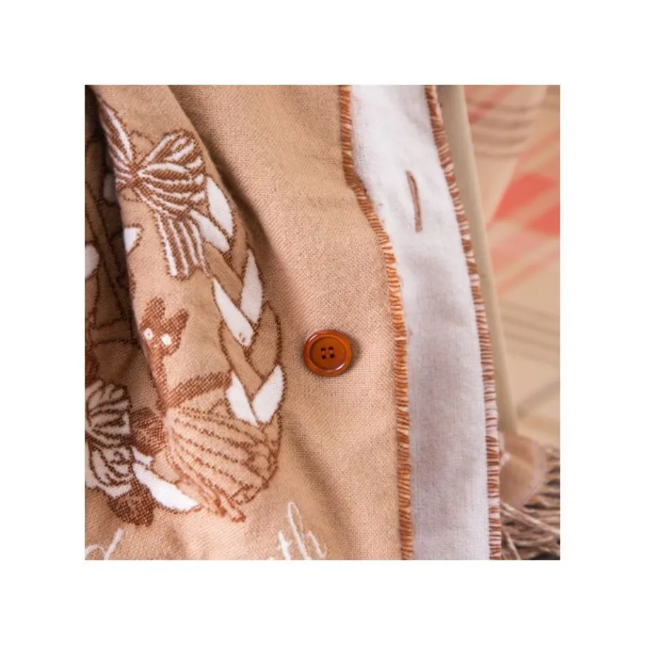 Maison Ghibli Beige Stole Jiji - Kiki'S Delivery Service Online