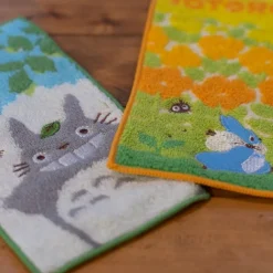 Maison Ghibli Big And Medium Totoro 2 Mini-Towels Pack 20 X 10 Cm - My Neighbor Tot New