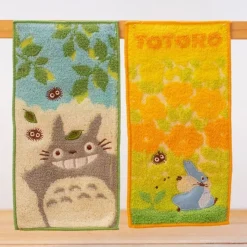 Maison Ghibli Big And Medium Totoro 2 Mini-Towels Pack 20 X 10 Cm - My Neighbor Tot New