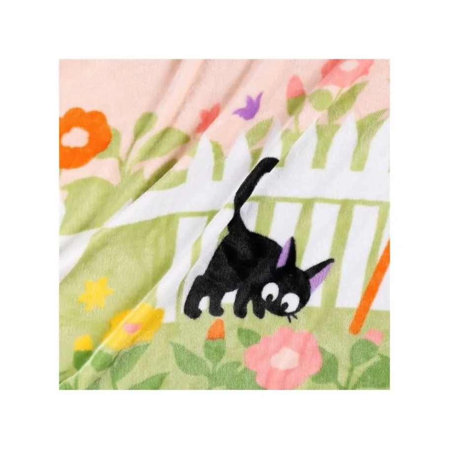 Maison Ghibli Blanket Jiji & Lily Strawberry Arch 80X150 Cm - My Neighbor Totoro Sale
