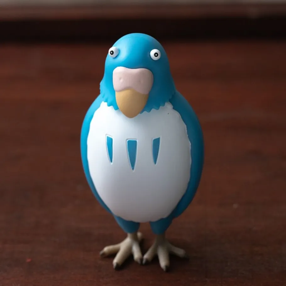 Maison Ghibli Bobble Head Figurine Blue Parakeet - The Boy And The Heron Best