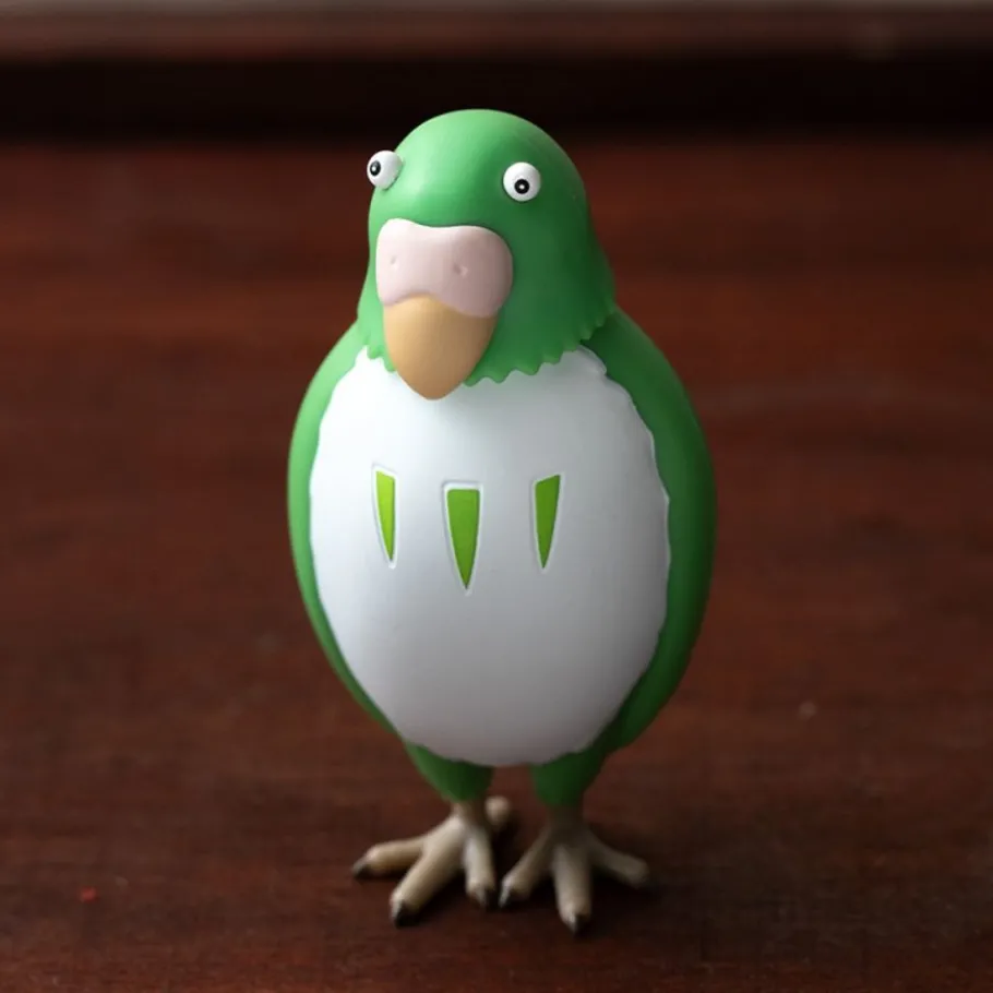 Maison Ghibli Bobble Head Figurine Green Parakeet - The Boy And The Heron Discount