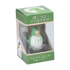 Maison Ghibli Bobble Head Figurine Green Parakeet - The Boy And The Heron Discount
