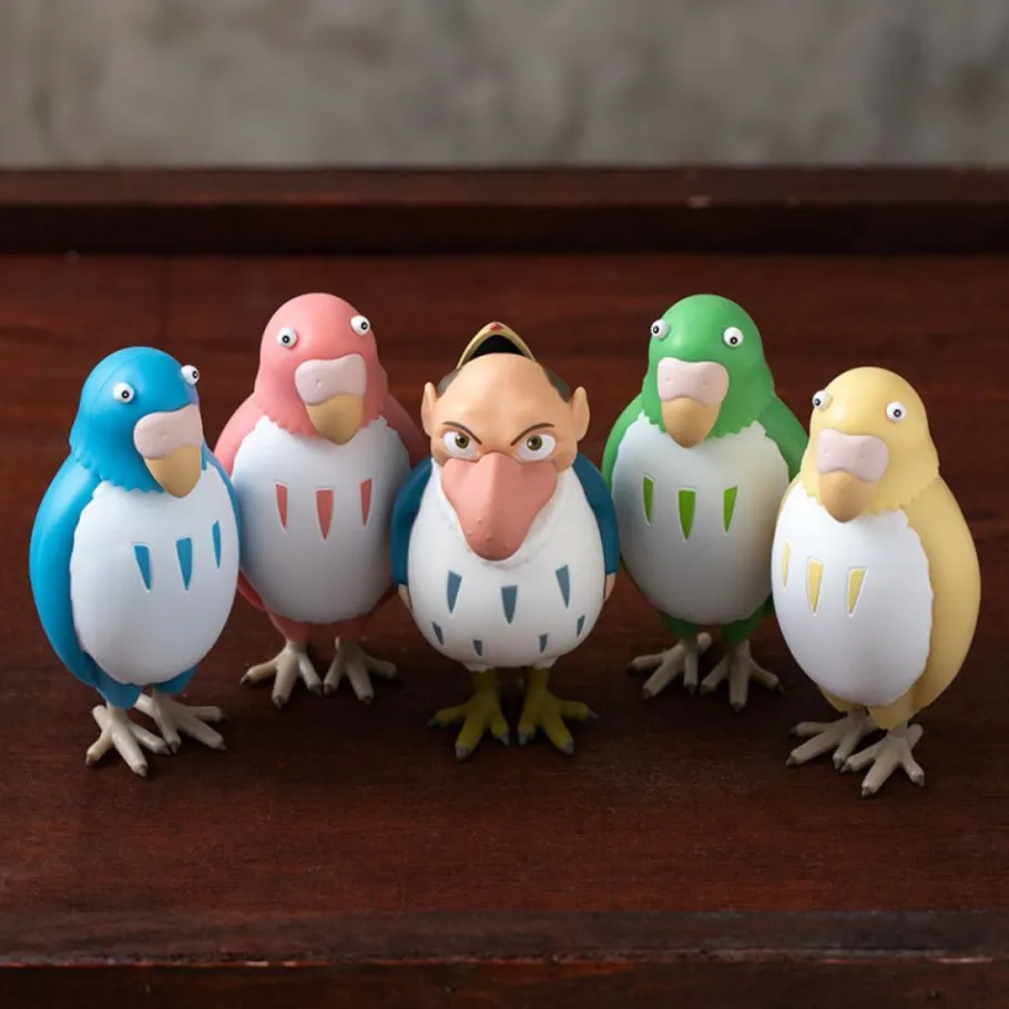 Maison Ghibli Bobble Head Figurine Red Parakeet - The Boy And The Heron Outlet