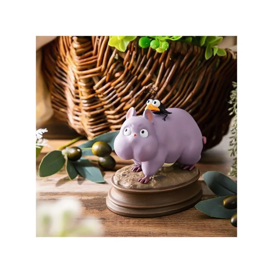 Maison Ghibli Boh Mouse And Bird Statue - Spirited Away Hot