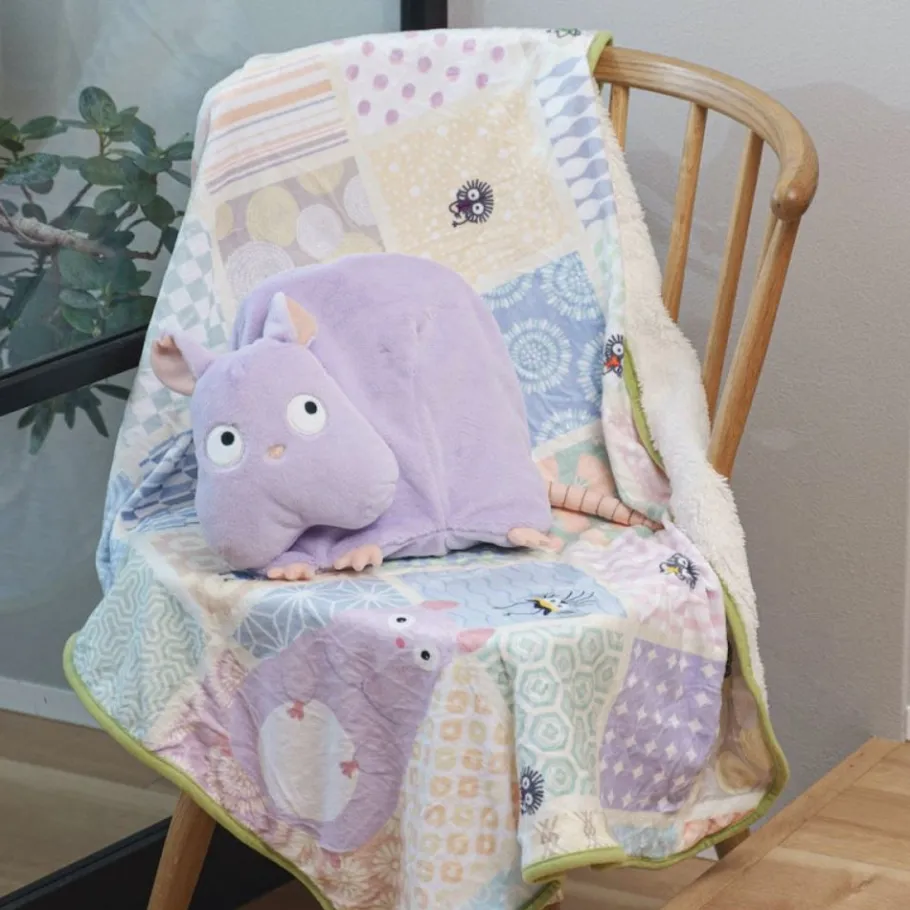 Maison Ghibli Boh Mouse Rolled Blanket - Spirited Away Sale