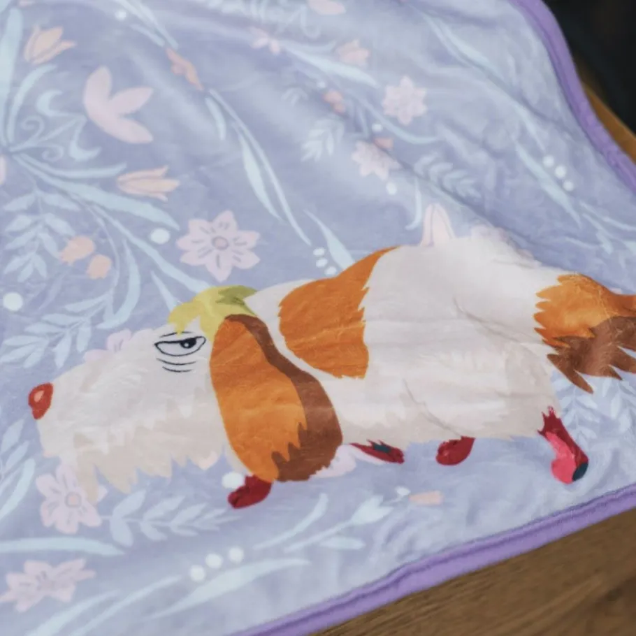 Maison Ghibli Calcifer Rolled Blanket - Howl'S Moving Castle Hot