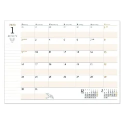Maison Ghibli 2023 Calendar Under The Sky - Castle In The Sky Outlet