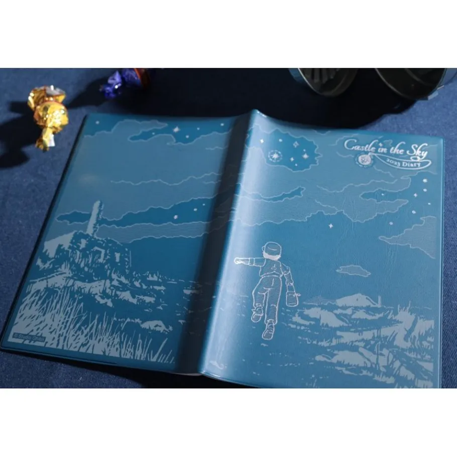 Maison Ghibli 2023 Calendar Under The Sky - Castle In The Sky Outlet