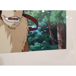 Maison Ghibli Cel Art Ashitaka Goes To Battle - Studio Ghibli Clearance