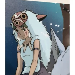 Maison Ghibli Cel Art San And His Wolf Brothers - Studio Ghibli Outlet