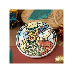 Maison Ghibli Ceramic Coaster Baron & Louise - Whisper Of The Heart Discount