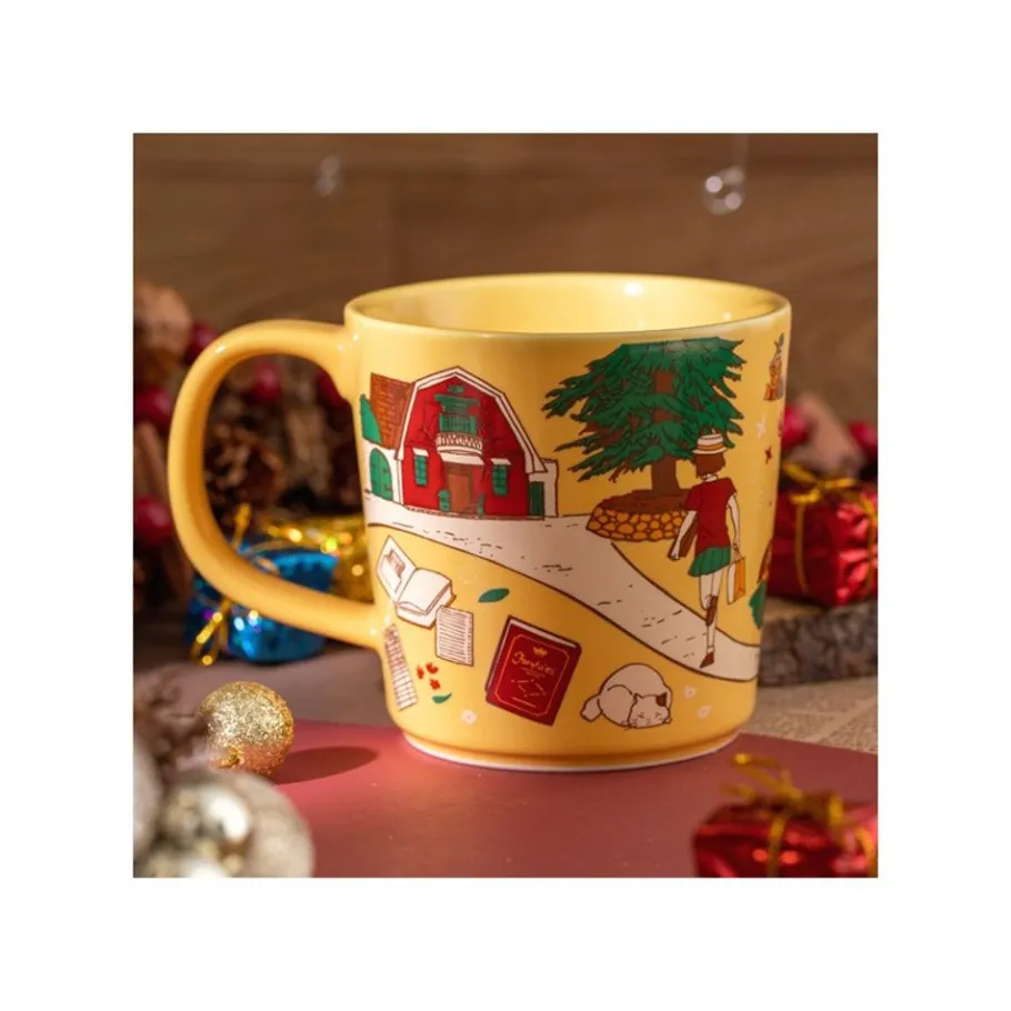 Maison Ghibli Ceramic Cup Chasing The Cat - Whisper Of The Heart New