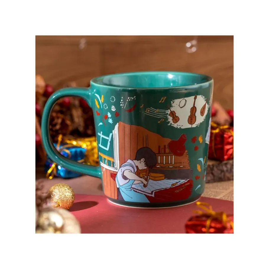 Maison Ghibli Ceramic Mug Seiji'S Workshop - Whisper Of The Heart Hot