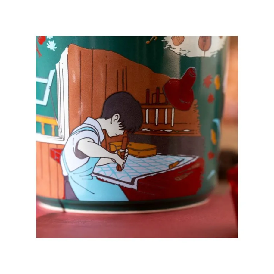 Maison Ghibli Ceramic Mug Seiji'S Workshop - Whisper Of The Heart Hot