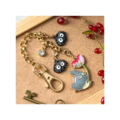 Maison Ghibli Charm Chain Big Totoro & Flower - My Neighbor Totoro Best