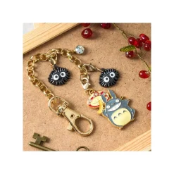 Maison Ghibli Charm Chain Big Totoro & Mushroom - My Neighbor Totoro New