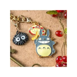 Maison Ghibli Charm Chain Big Totoro & Mushroom - My Neighbor Totoro New